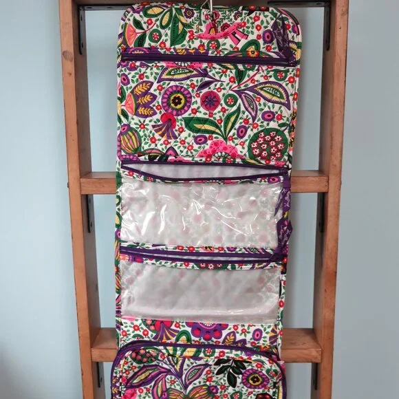 Vera Bradley Hanging Travel Toiletry Organizer in Viva La Vera - Picture 4 of 4